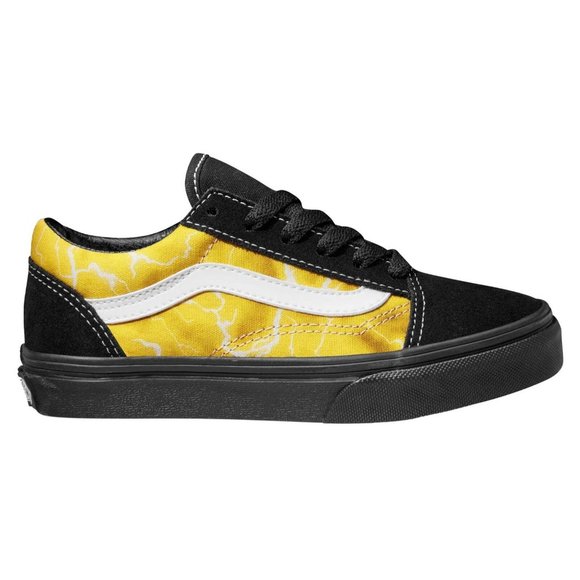 Vans Other - Vans Kids' Preschool Old Skool Shoes Black Yellow Glow in the Dark Select Size